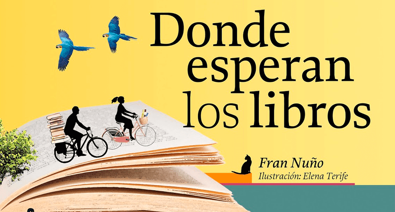 Presentación de ‘Donde esperan los libros’, de Fran Nuño, en Ciudad de México