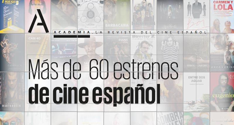 La Academia de Cine anuncia más de 60 estrenos antes de fin de año