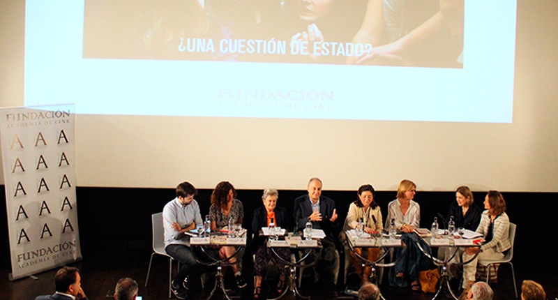 La Academia celebra con éxito la mesa redonda 'Cine y Educación, ¿una cuestión de Estado?'