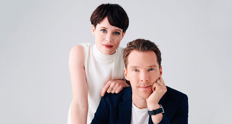 Benedict Cumberbatch y Claire Foy, juntos en la película 'Louis Wain'