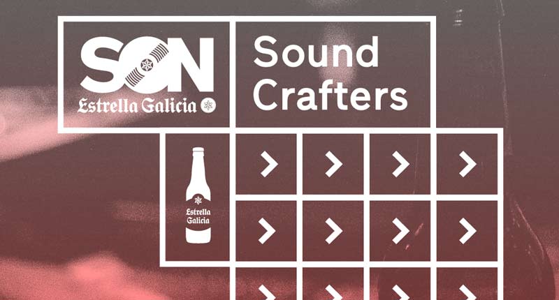 SON Estrella Galicia Sound Crafters propone la creación musical desde recetas cerveceras