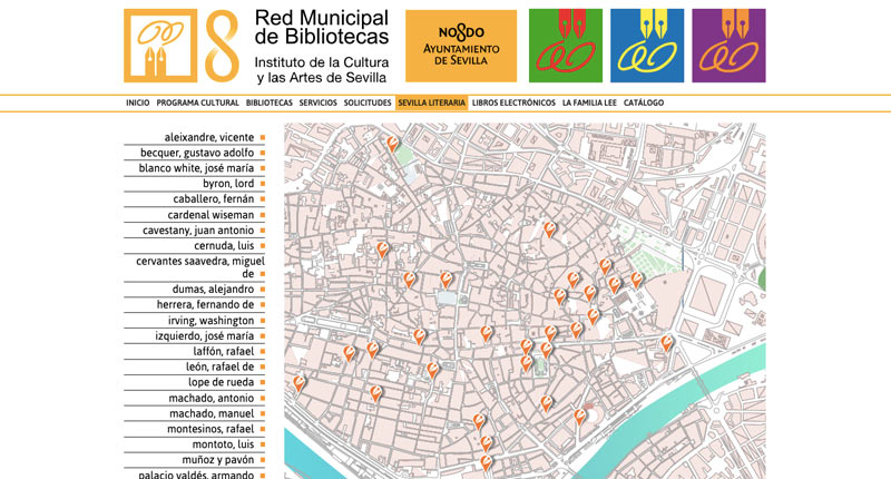 El Ayuntamiento de Sevilla ofrece un recorrido virtual a través de ‘Sevilla literaria’