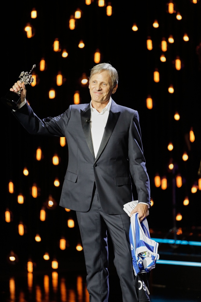Viggo Mortensen recibe el Premio Donostia del Festival de San Sebastián  