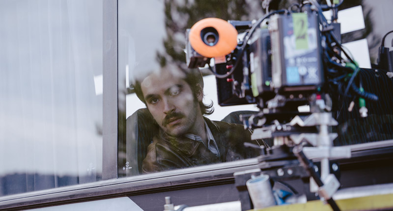 Óscar Aibar rueda su nueva película, 'El sustituto'