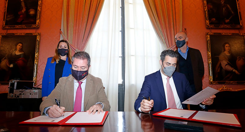 El Ayuntamiento y la Real Orquesta Sinfónica de Sevilla firman un convenio para la difusión de proyectos educativos