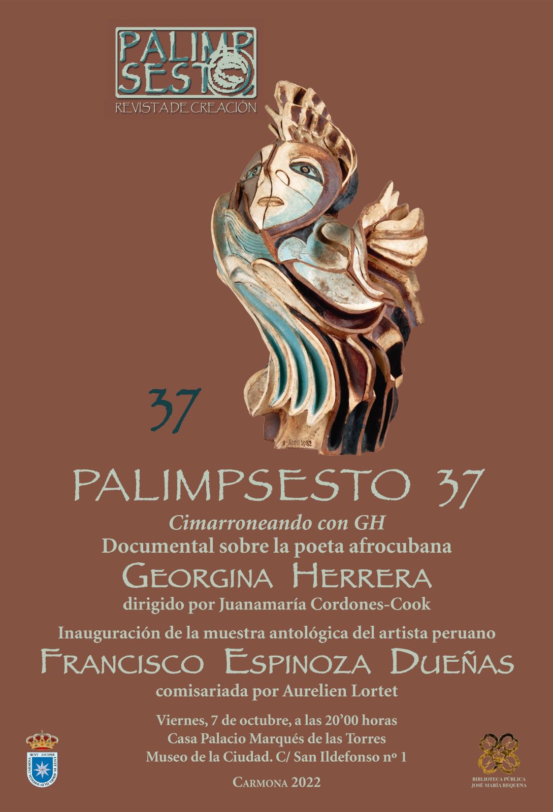 Palimpsesto 37 se presenta en sociedad en Carmona en octubre 