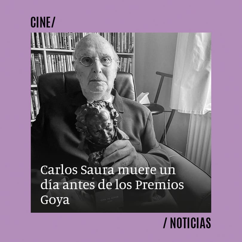 Carlos Saura muere un día antes de los Premios Goya