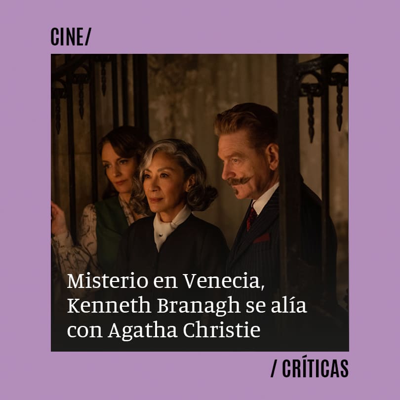 Misterio en Venecia, Kenneth Branagh se alía con Agatha Christie