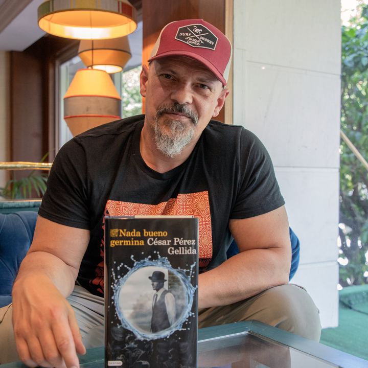 César Pérez Gellida: “Mi prioridad es que con 'Nada bueno germina' los lectores entiendan el universo de Sebastián Costa y Antonia Monterroso”