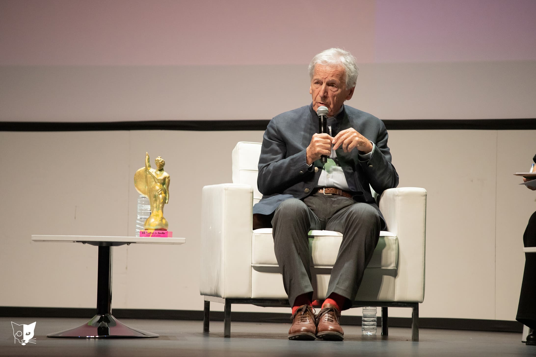 Costa-Gavras, Giraldillo de Honor en el Festival de Sevilla: “El cine debe contar la realidad con honestidad y distancia”