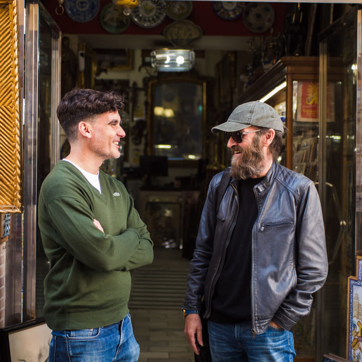 Los pinceles de la baronesa, el arte imita al arte