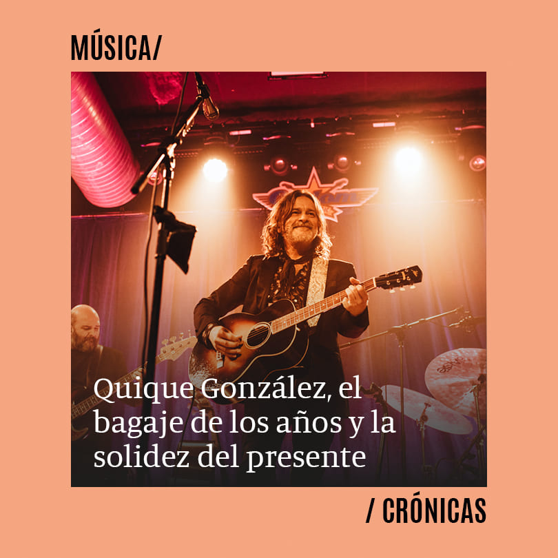 Quique González, el bagaje de los años y la solidez del presente