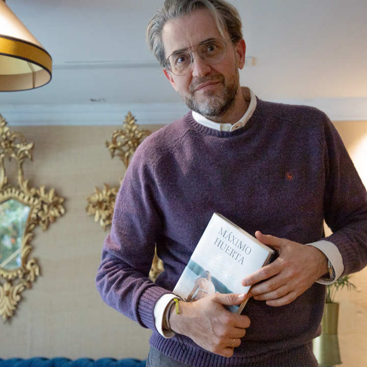 Máximo Huerta: “Hay un momento en la vida en el que toca coleccionar recuerdos