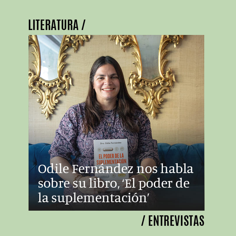 Odile Fernández: “La suplementación en la alimentación es muy útil, pero hay que informarse bien”