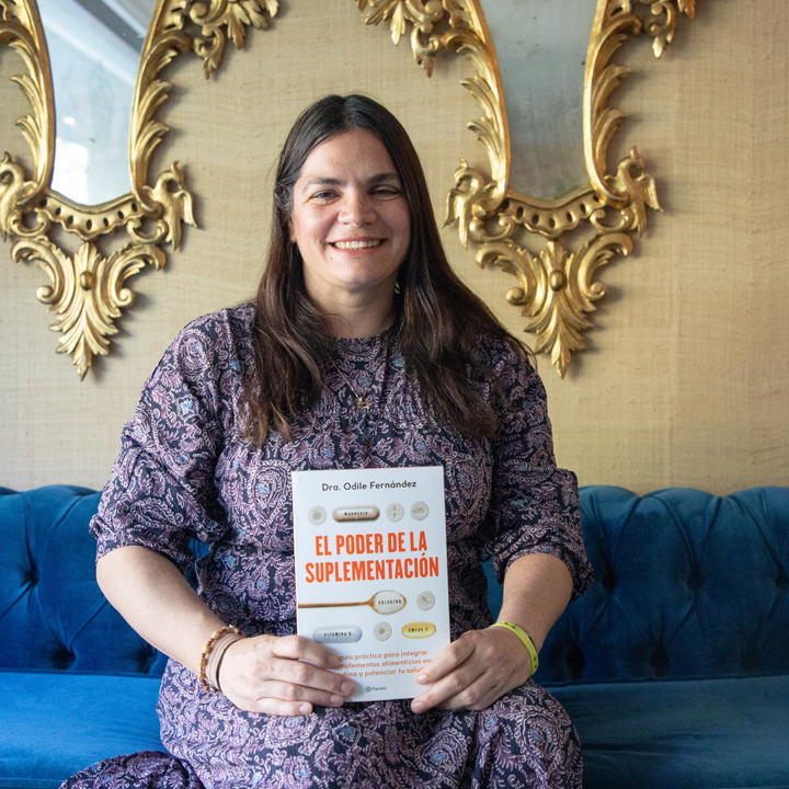Odile Fernández: “La suplementación en la alimentación es muy útil, pero hay que informarse bien”
