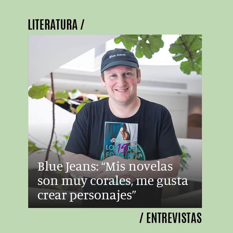 Blue Jeans: “Mis novelas son muy corales, me gusta crear personajes, que haya diferentes personalidades”