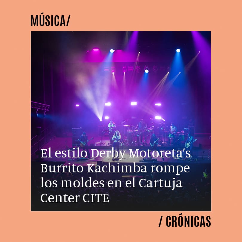 El estilo Derby Motoreta’s Burrito Kachimba rompe los moldes en el Cartuja Center CITE