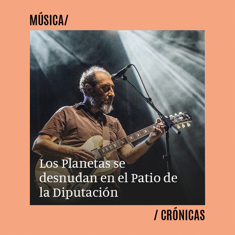 Los Planetas se desnudan en el Patio de la Diputación