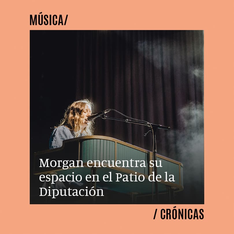 Morgan encuentra su espacio en el Patio de la Diputación