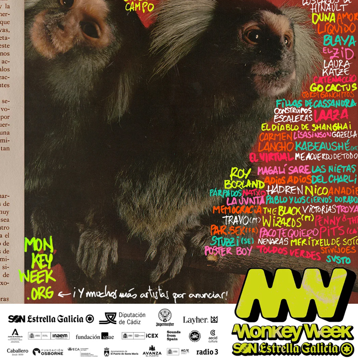 Monkey Week vuelve a El Puerto de Santa María con tres días para descubrir nuevos sonidos