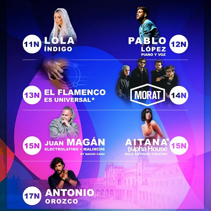 Sevilla acoge el Santalucía Universal Music Week
